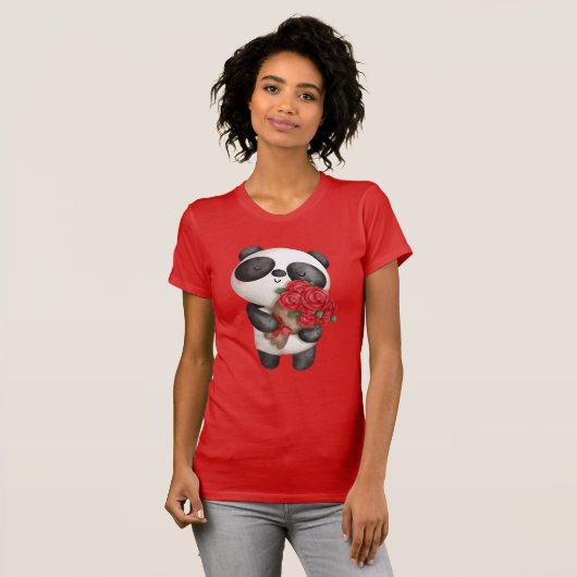 T-shirt Cute Panda (Devant entier)