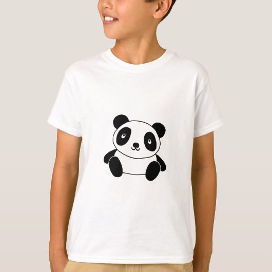 T-shirt Cute Panda (Devant)