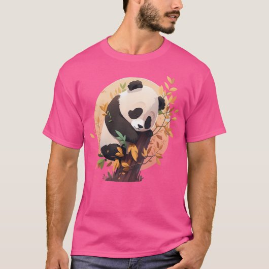 T-shirt Cute Panda (Devant)
