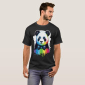 T-shirt Cute Panda  Animal on Panda 2 (Devant entier)