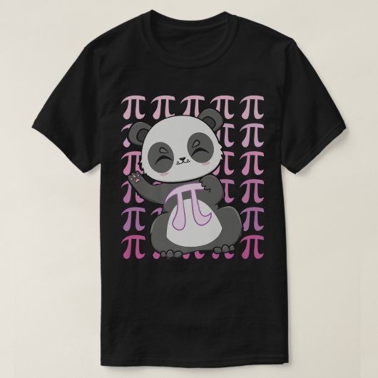 T-shirt Cute Panda Bear 3  (Design devant)