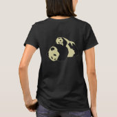 T-shirt Cute Panda Cuddin Avec Bébé Cub (Dos)