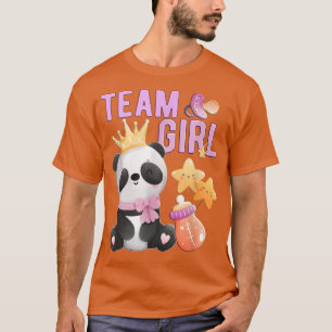 T-shirt Cute Panda Team Girl Genre Reveal Baby shower Pa