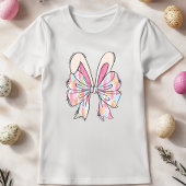 T-shirt Cute Pastel Bunny Bow