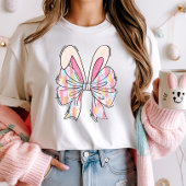 T-shirt Cute Pastel Bunny Bow