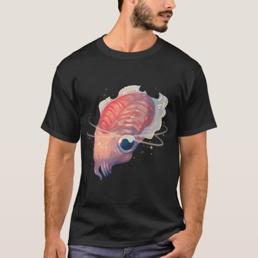T-shirt Cute Pastel Seiche (Devant)