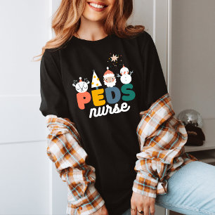 T-shirt Cute Peds Infirmière Noël pour NICU Infirmières PI