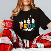 T-shirt Cute Peds Infirmière Noël pour NICU Infirmières PI