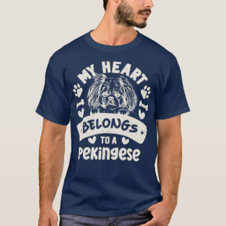 T-shirt Cute Pekingese Chien 1