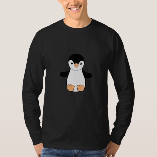 T-shirt Cute Penguin (Devant)