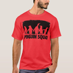 T-shirt Cute Penguin Squad, Animaux Du Monde, Bi Drôle