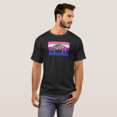 T-shirt Cute Pet Jumping Spider Nonbinary Genderfluid Fièr (Devant entier)