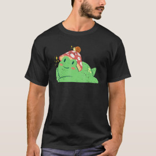T-shirt Cute Petite Grenouille Cutest Frog Vivant Avec Cha