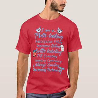 T-shirt Cute Pharmacy Design Cadeau Pharmacie Technologie