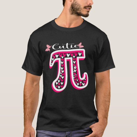 T-shirt Cute Pi Valentines Day Pi Day Math Day Teacher Wom (Devant)