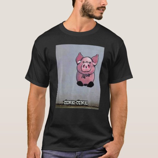 T-shirt Cute Pig Piggie Oink Oink 1 (Devant)