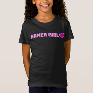 T-Shirt Cute Pixel Heart Gamer