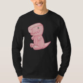 T-shirt Cute Plush Tyrannosaurus Rex Toy Dinosaur (Devant)
