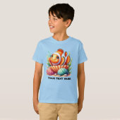 T-shirt Cute poisson océanique personnalisable (Devant entier)