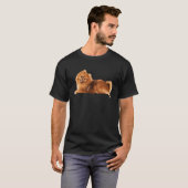 T-shirt Cute Pomeranian (Devant entier)