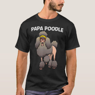 T-shirt Cute Poodle For Men Boys Owner Pet Dog