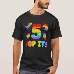 T-shirt Cute Pop It 5th Birthday Fidget Toy Kids 5 Years O<br><div class="desc">Cute Pop It 5th Birthday Fidget Toy Kids 5 Years Old.</div>