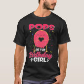 T-shirt Cute Pops Of The Birthday Girl Sweet Donut Family (Devant)