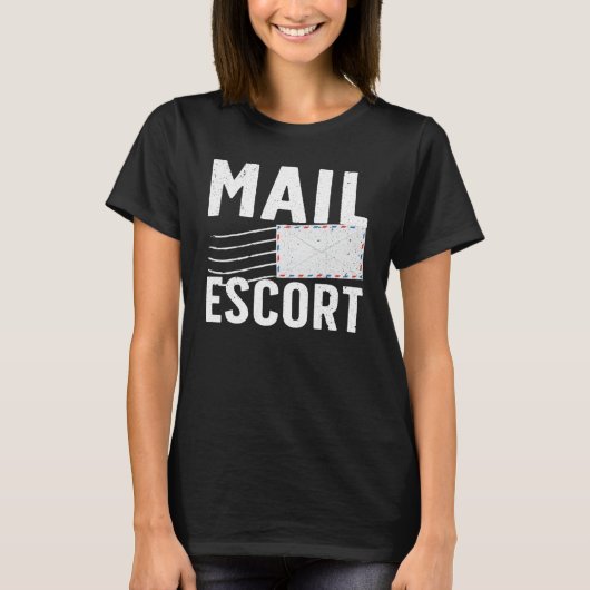 T-shirt Cute Postal Worker Pour Hommes Femmes Mailman Mail (Devant)