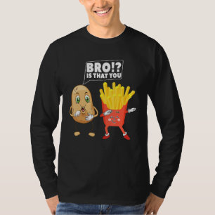 T-shirt Cute Potato Est-ce toi frère qui fais le dab avec