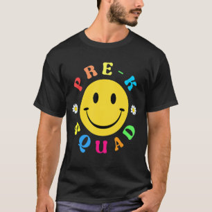 T-shirt Cute Pre K Squad École Admin Bureau d'appréciation