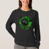 T-shirt Cute Pug st Patrick s Day (Devant)