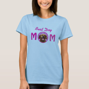 T-shirt Cute Puggle Dog Mom