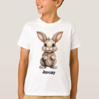 Cute Rabbit avec nom modifiable