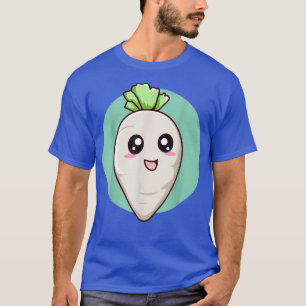 T-shirt Cute Radish Légumes Salade Vegan Vegetariens 38