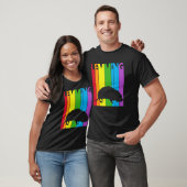 T-shirt Cute Rainbow Lemming animal (Unisexe)