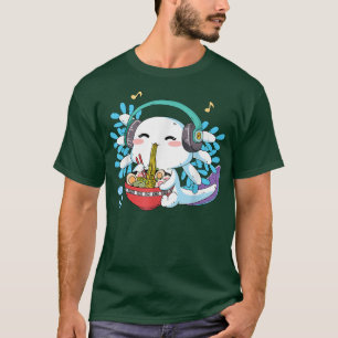 T-shirt Cute Ramen Aolotl Japonais Anime nouilles Garçons