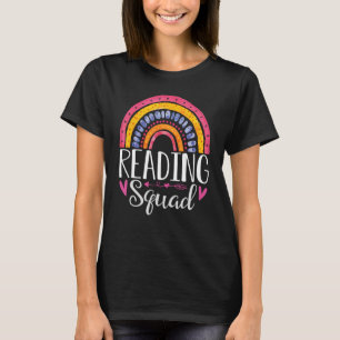 T-shirt Cute Reading Squad Lecture Interventionniste Ensei