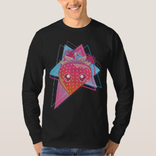 T-shirt Cute Red Berry Vaporwave 90s Art Summer Kawaii Str
