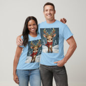T-shirt Cute reindeer christmas for festive outfits (Unisexe)
