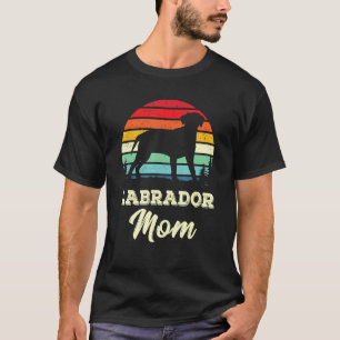 T-shirt Cute Retro Lab Maman Labrador Retriever chien anim