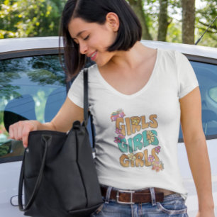T-shirt Cute Retro Quote Girls