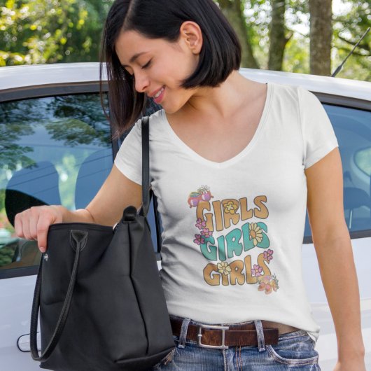 T-shirt Cute Retro Quote Girls