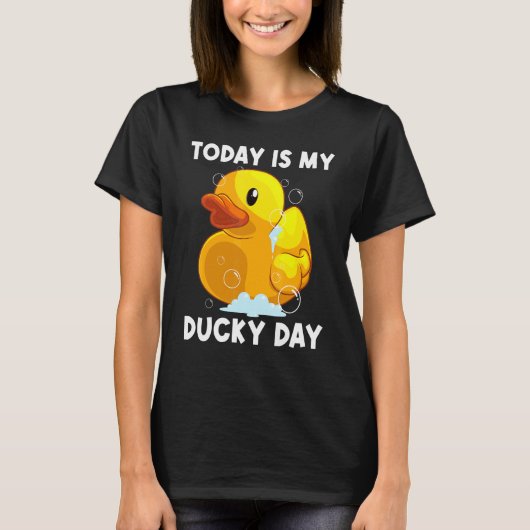 T-shirt Cute Rubber Duck For Men Women Kids Rubber Duckie (Devant)