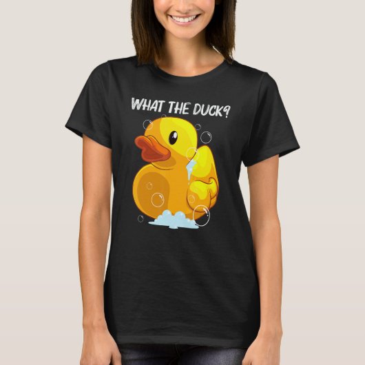 T-shirt Cute Rubber Duck For Men Women Kids Rubber Duckie (Devant)