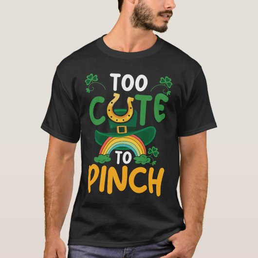 T-shirt Cute Saint Paddys Irish Lucky St Patricks Day (Devant)