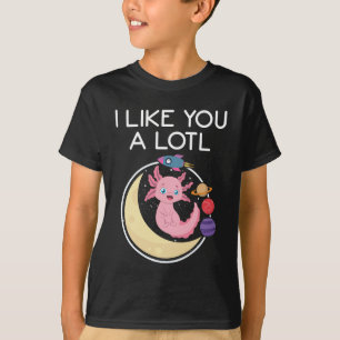 T-shirt Cute Salamandre Axolotl Comme Toi Un Grand Astrona