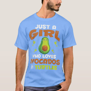 T-shirt Cute Sea Animal Avocado Amoureux Filles Femmes Oce