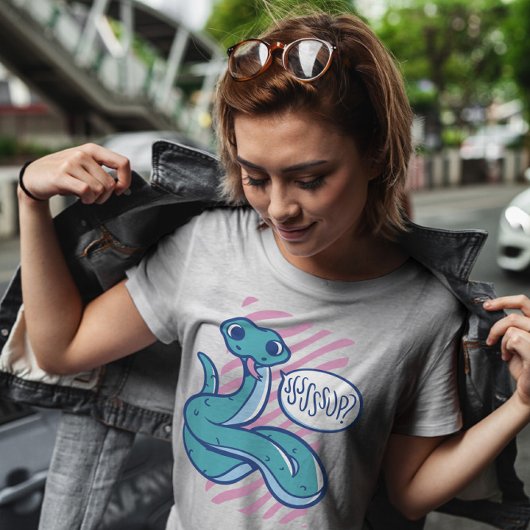 T-shirt Cute serpent