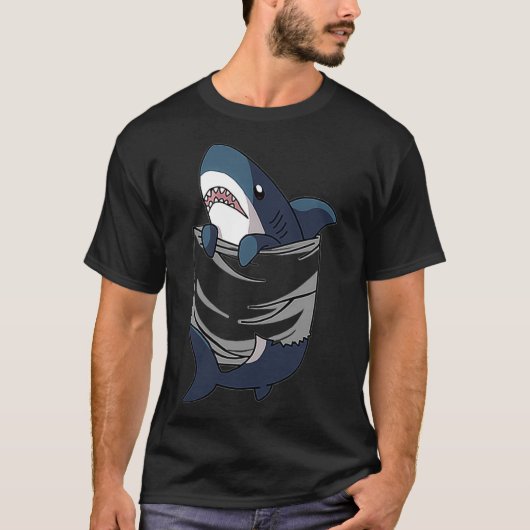T-shirt Cute Shark (Devant)