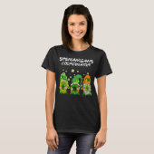 T-shirt Cute Shenanigans Coordinator St Patricks Day Gnome (Devant entier)